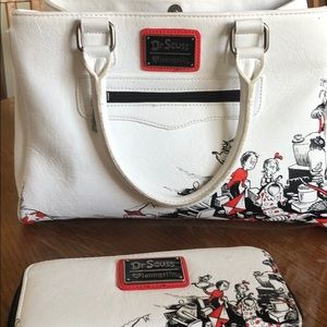 Dr. Seuss Loungefly Cat in the Hat purse & wallet